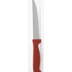 Gifi 6 couteaux à steak + bloc de rangement