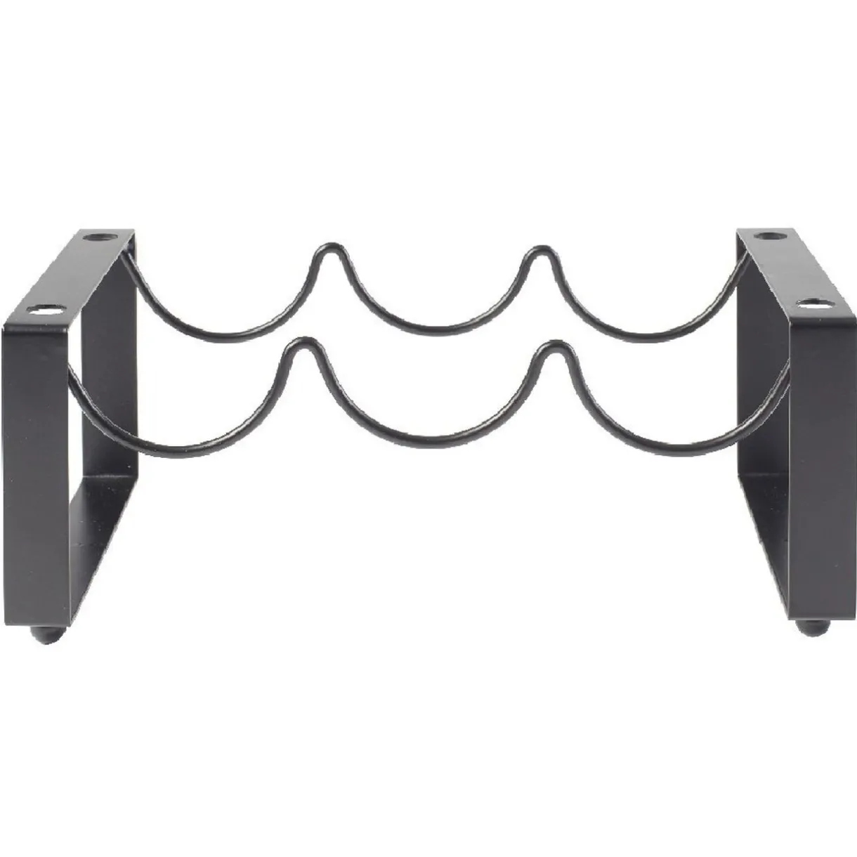 Gifi 2 range bouteilles x3 métal noir Hot