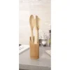 Gifi 3 ustensiles de cuisine et support bois Hot