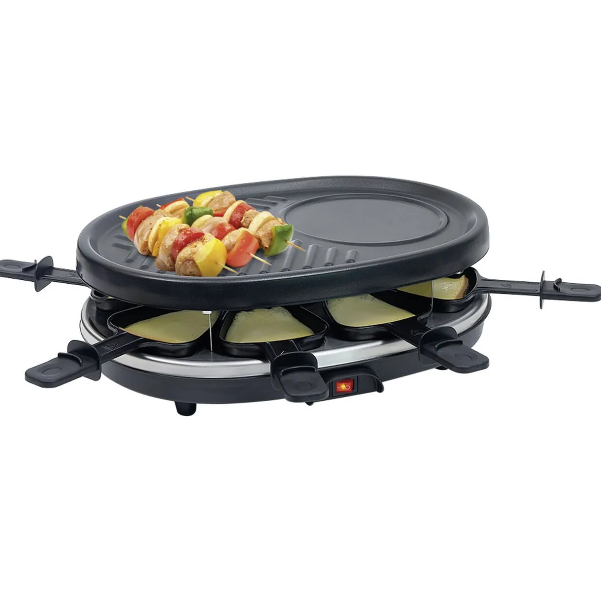 Gifi Appareil à raclette grill 8 personnes 900W Best