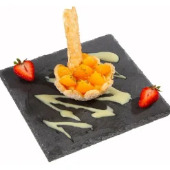 Gifi Assiette à dessert ardoise carrée Hot