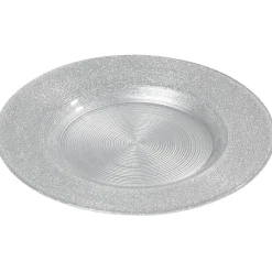 Gifi Assiette à dessert argenté Clearance