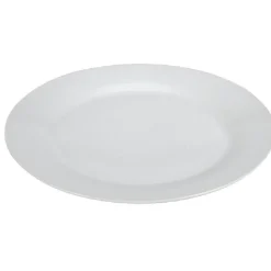 Gifi Assiette à dessert basique ronde blanche porcelaine