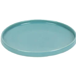 Gifi Assiette à dessert bleue gamme Belinda