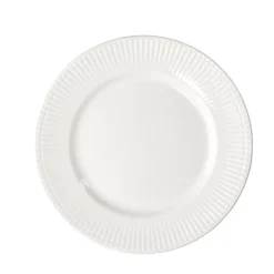 Gifi Assiette à dessert Colombe en porcelaine blanche Ø19cm New