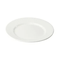 Gifi Assiette à dessert Colombe en porcelaine blanche Ø19cm New