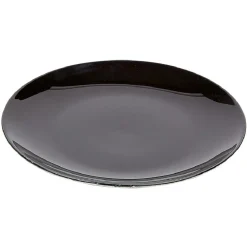 Gifi Assiette à dessert en porcelaine décor marbre gris