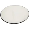 Gifi Assiette à dessert en porcelaine extérieur coloré