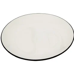 Gifi Assiette à dessert en porcelaine extérieur coloré
