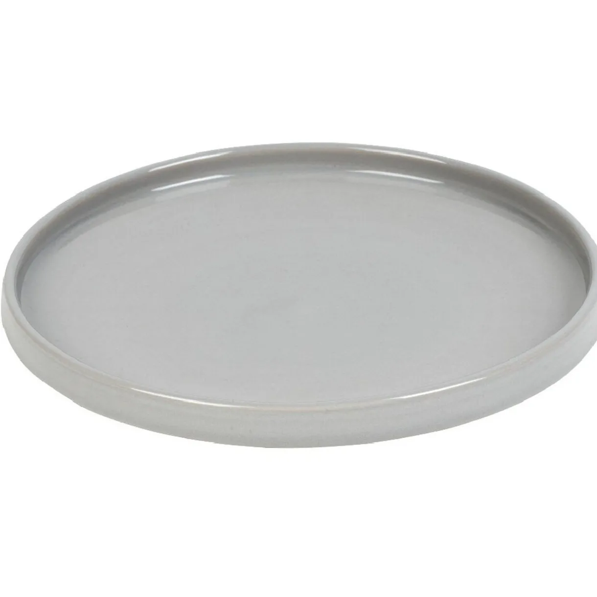 Gifi Assiette à dessert grise gamme Belinda New