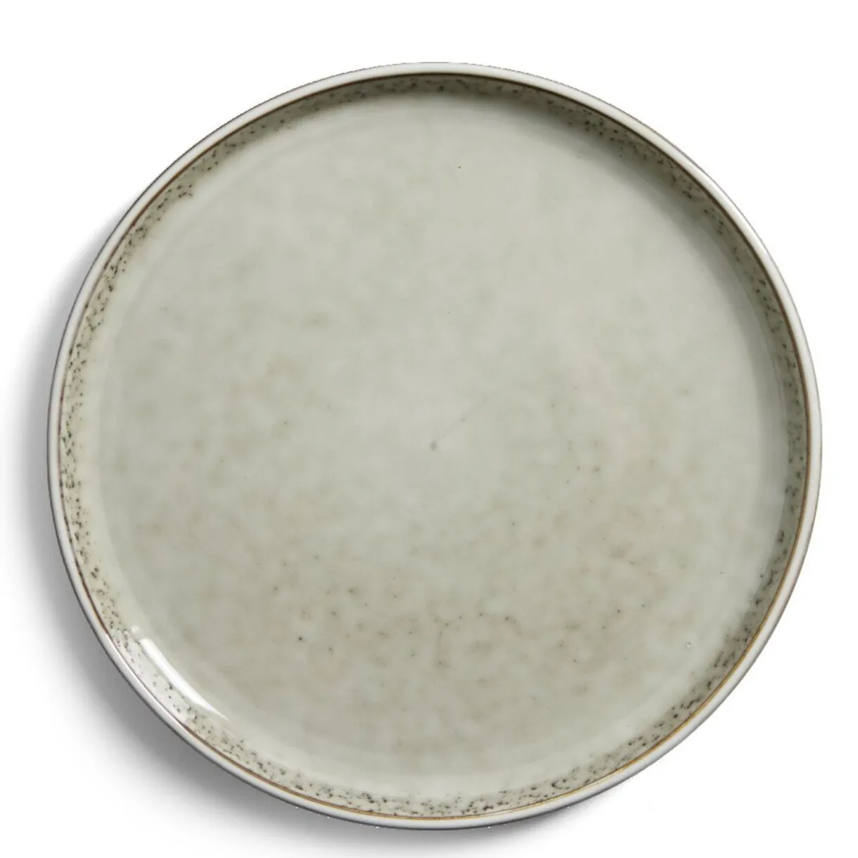 Gifi Assiette à dessert grès gris Ø21,5cm