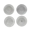 Gifi Assiette à dessert Helsinki décor noir blanc x4 Online