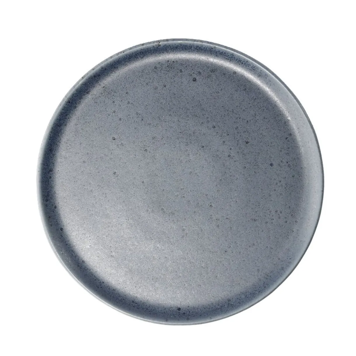 Gifi Assiette à dessert Julie en grés bleu Ø20cm Discount