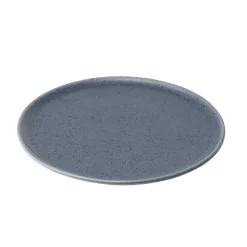 Gifi Assiette à dessert Julie en grés bleu Ø20cm Discount