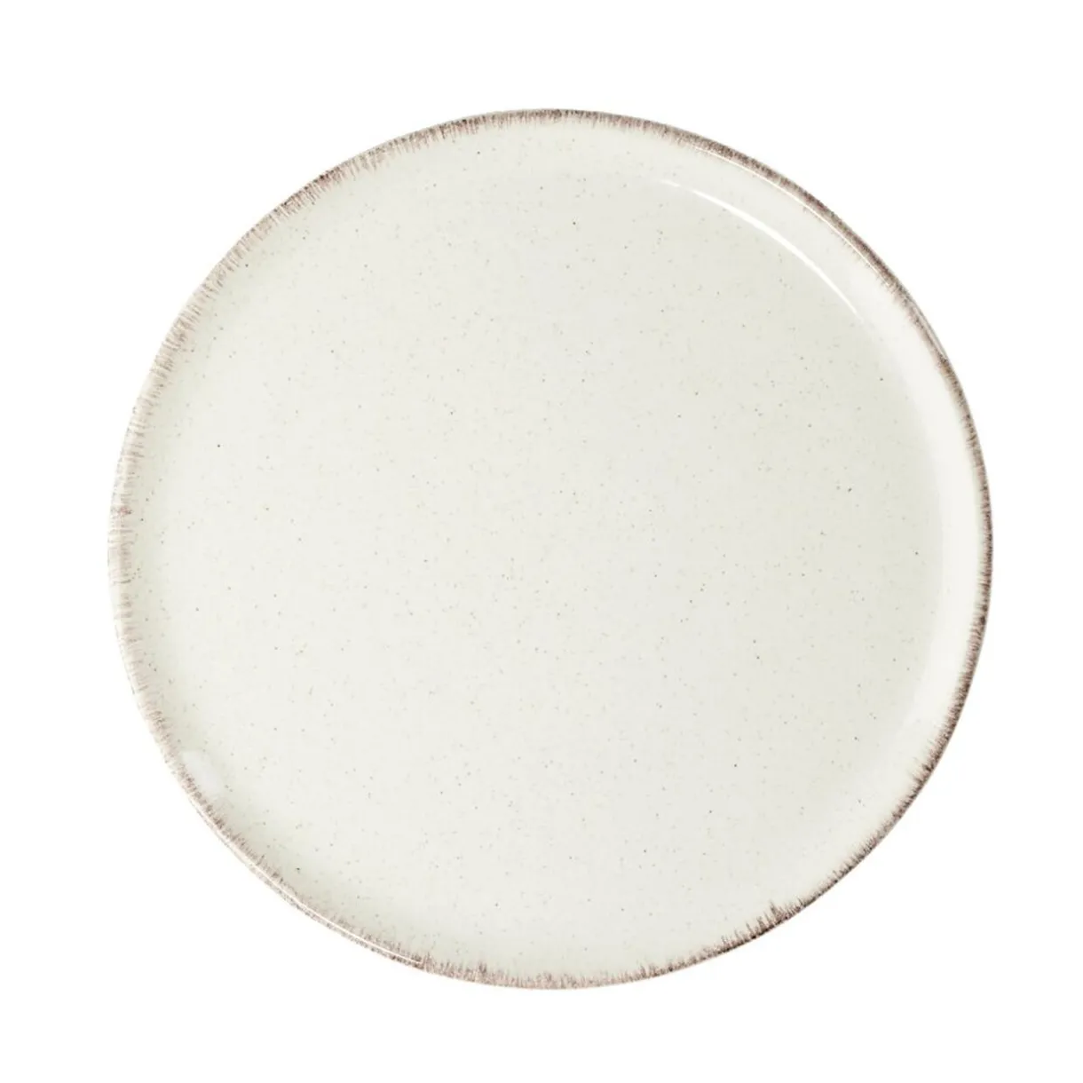 Gifi Assiette à dessert Lisbonne en grès beige Ø20,5cm Sale