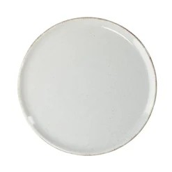 Gifi Assiette à dessert Lisbonne en grès gris Ø20,5cm New