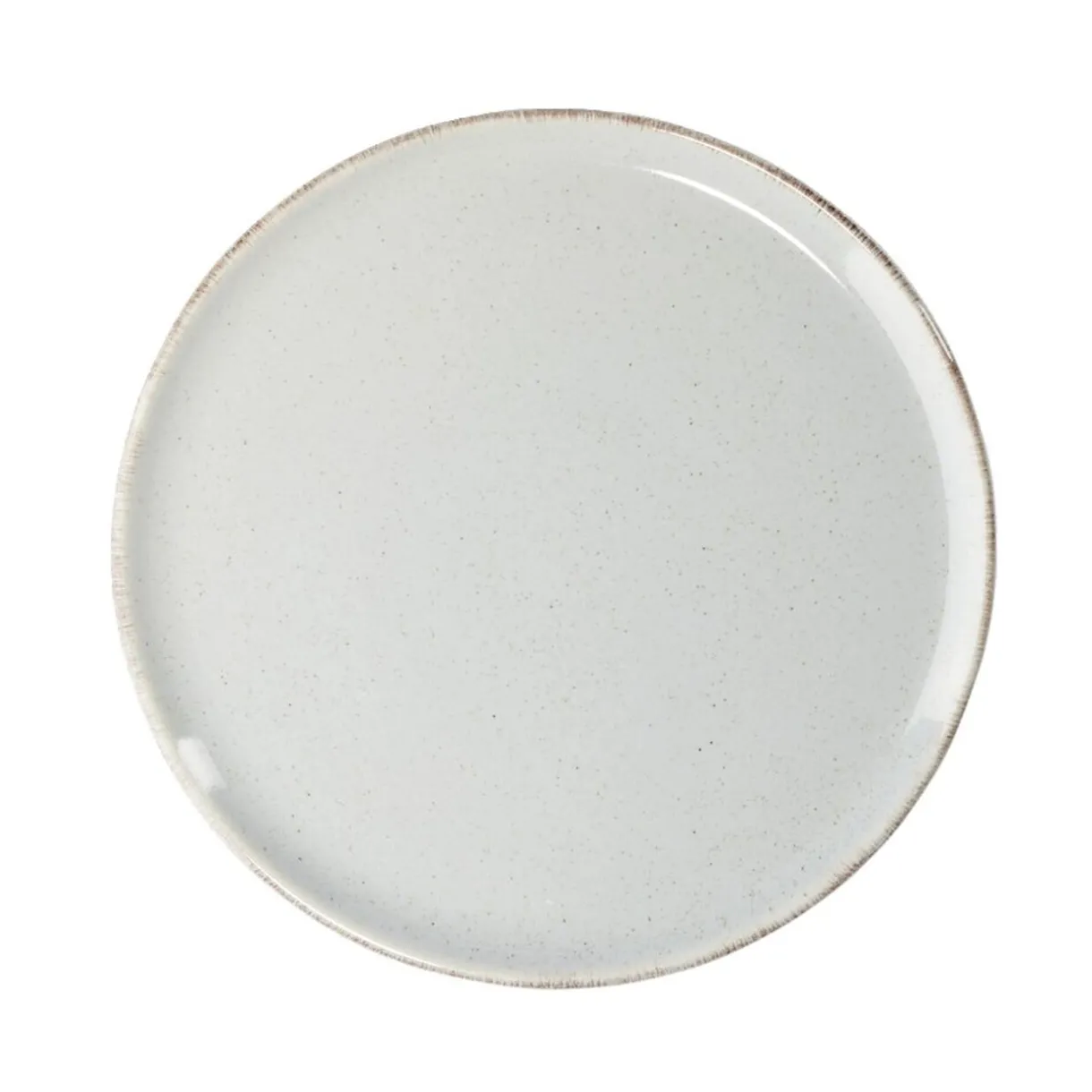 Gifi Assiette à dessert Lisbonne en grès gris Ø20,5cm New