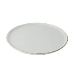 Gifi Assiette à dessert Lisbonne en grès gris Ø20,5cm New