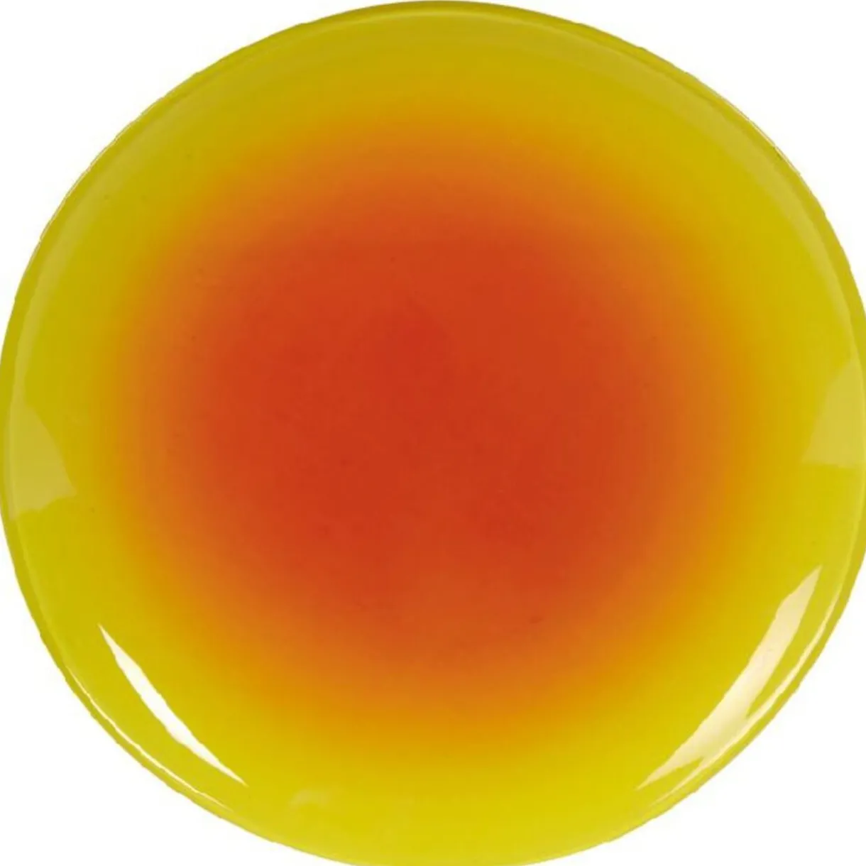 Gifi Assiette à dessert Luminarc jaune orange Discount