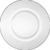 Gifi Assiette à dessert plastique martelé