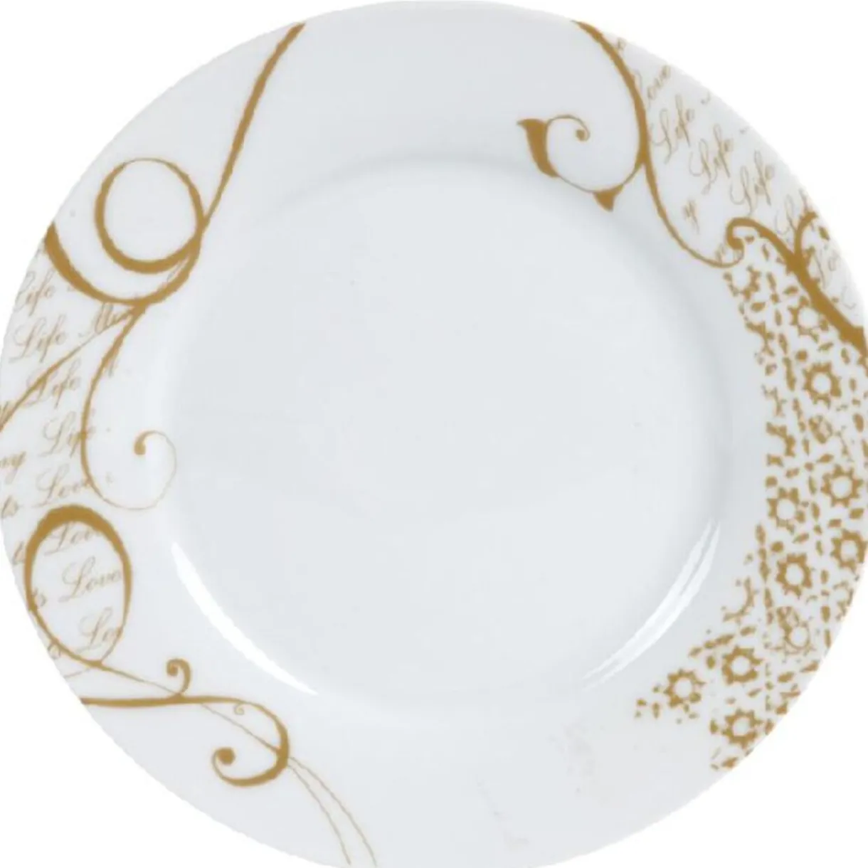 Gifi Assiette à dessert porcelaine