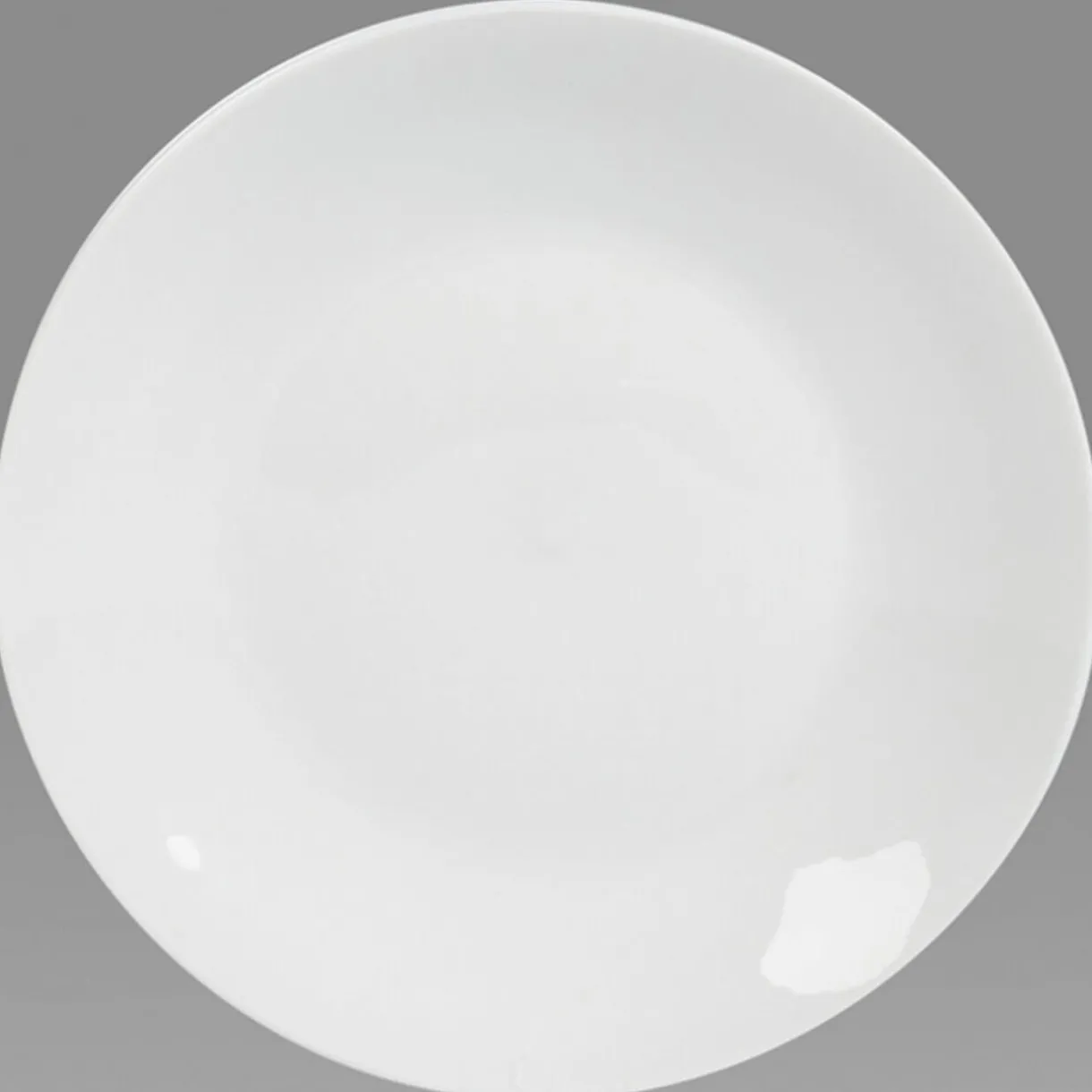 Gifi Assiette à dessert ronde blanche