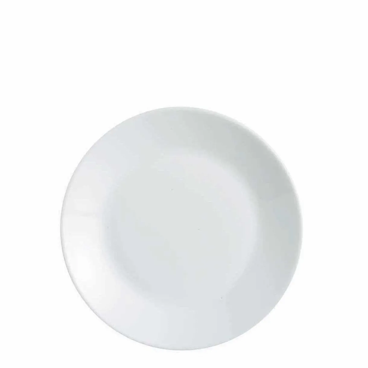 Gifi Assiette à dessert ronde Ø18cm Luminarc opale blanche Hot