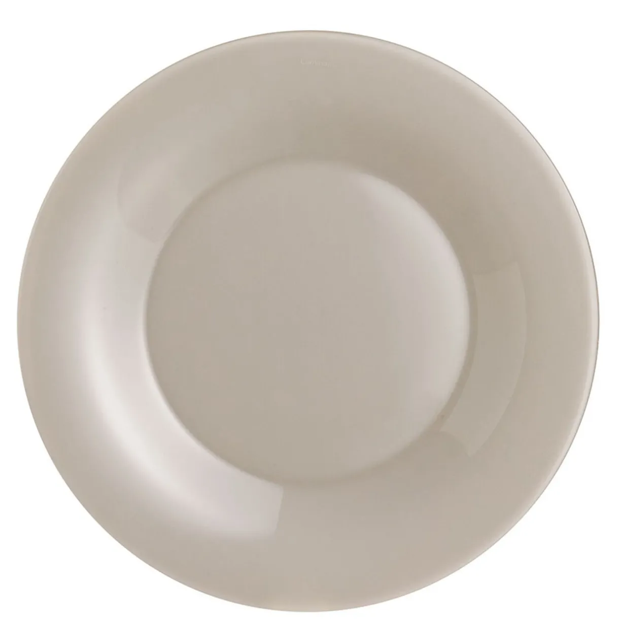 Gifi Assiette à dessert ronde Luminarc taupe Zana