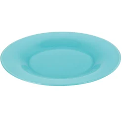 Gifi Assiette à dessert ronde Luminarc bleue Zana