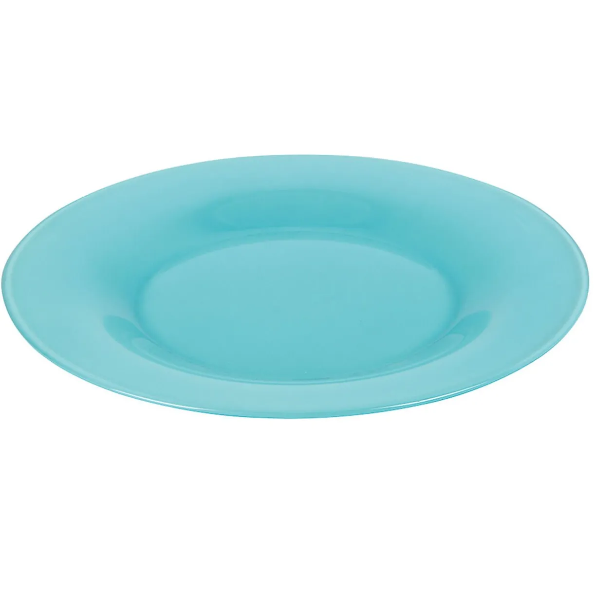 Gifi Assiette à dessert ronde Luminarc bleue Zana