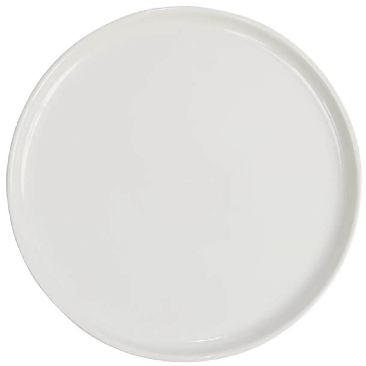 Gifi Assiette à dessert ronde Nordic porcelaine blanc