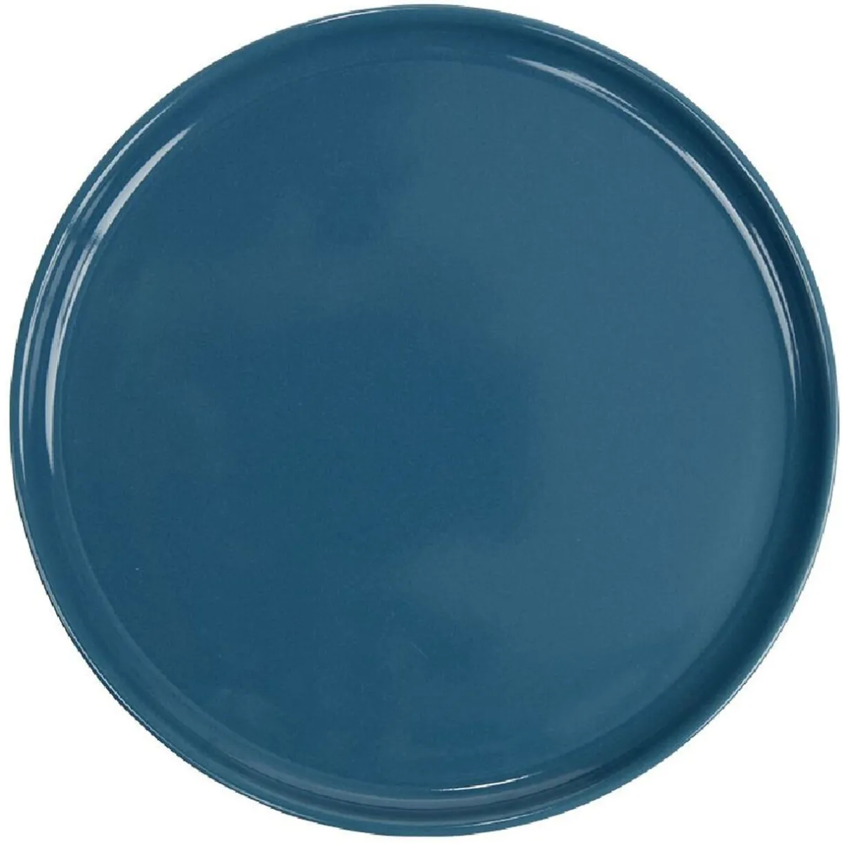 Gifi Assiette à dessert ronde Nordic porcelaine bleu Best