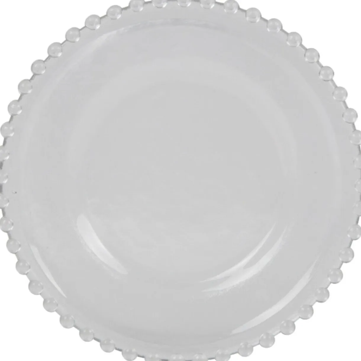 Gifi Assiette à dessert transparente