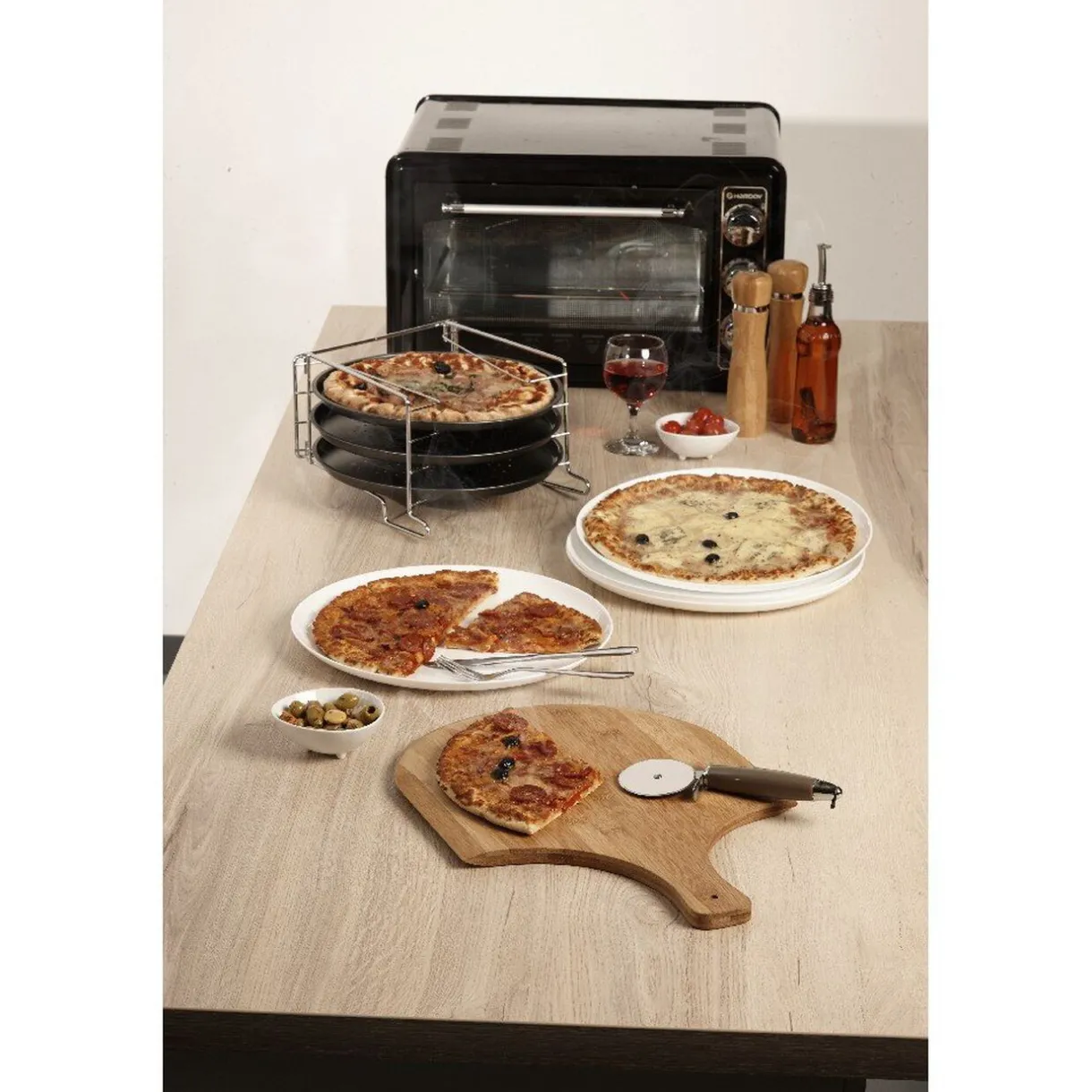 Gifi Assiette à pizza Luminarc x4