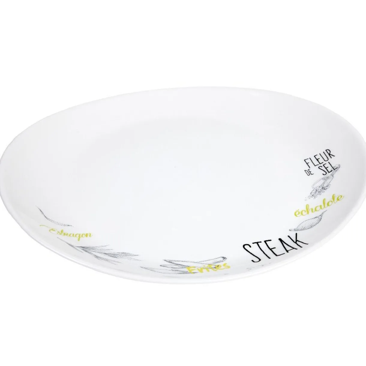 Gifi Assiette à steak New