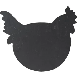 Gifi Assiette ardoise poule grand modèle