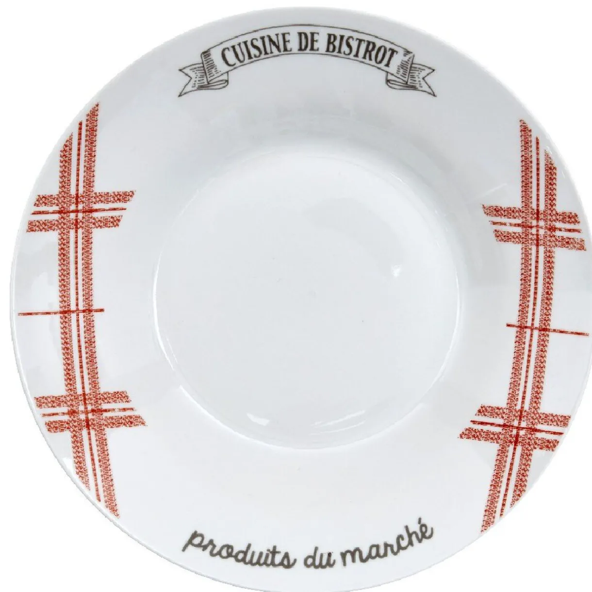 Gifi Assiette creuse bistrot