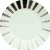 Gifi Assiette creuse blanche décor aile marron New