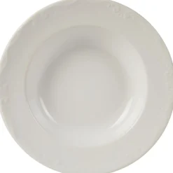 Gifi Assiette creuse blanche festonnée