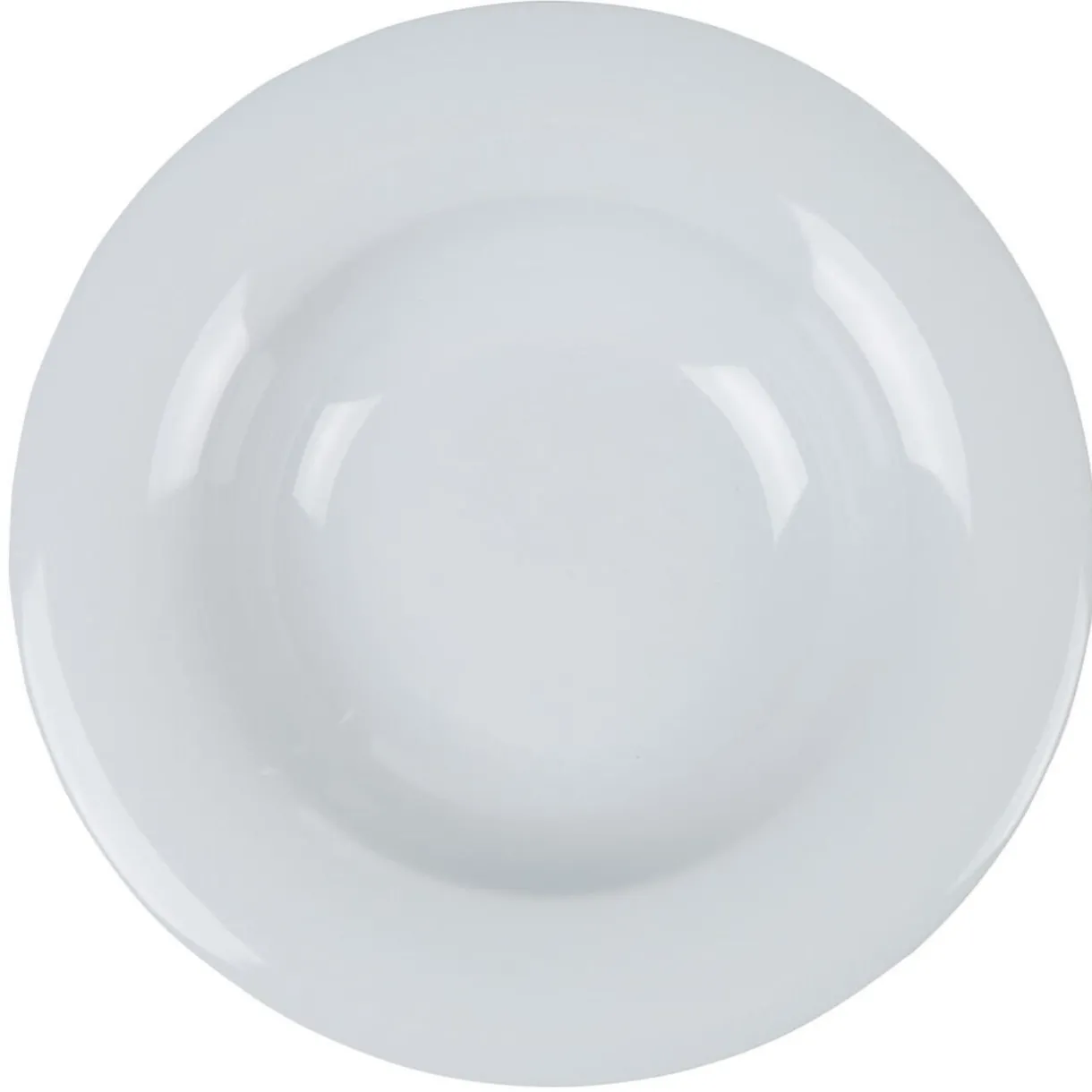 Gifi Assiette creuse blanche ronde Enzo Sale