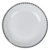 Gifi Assiette creuse bordure berbère noire Discount