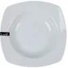 Gifi Assiette creuse carrée blanche Les essentiels Sale
