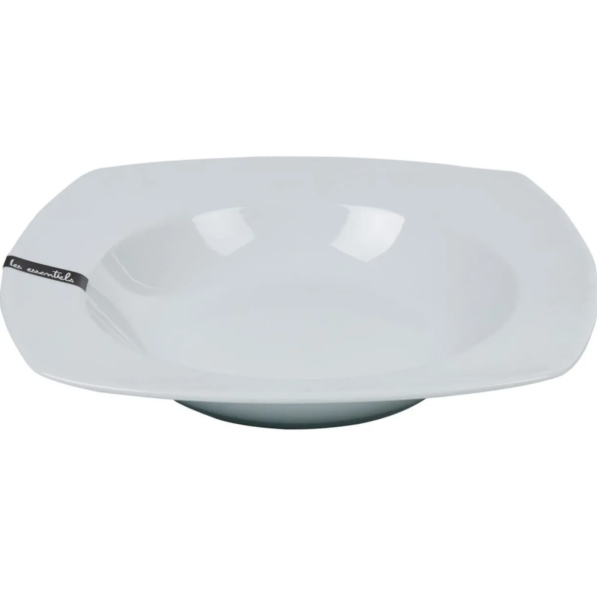 Gifi Assiette creuse carrée blanche Les essentiels Sale