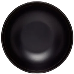 Gifi Assiette creuse en faïence avec liseré doré