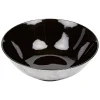 Gifi Assiette creuse en porcelaine décor marbre gris