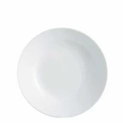 Gifi Assiette creuse ronde Ø20cm Luminarc opale blanche New