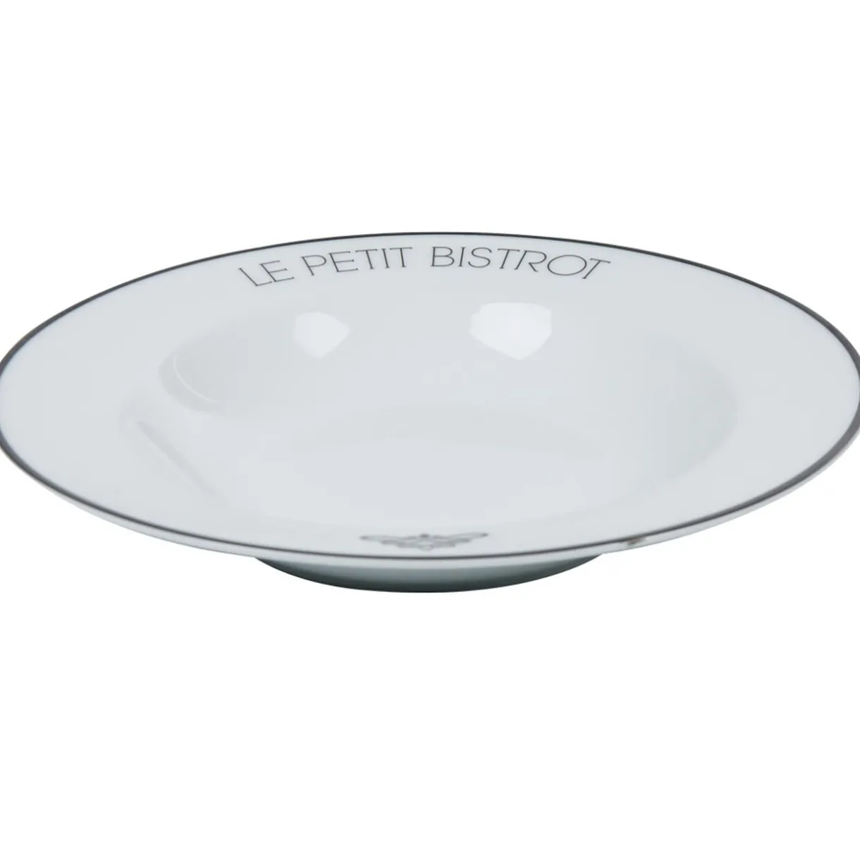 Gifi Assiette creuse ronde Le petit bistrot
