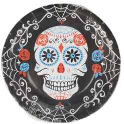 Gifi Assiette day of the dead X 8 New