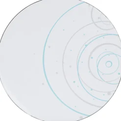 Gifi Assiette de présentation design cercles et ronds