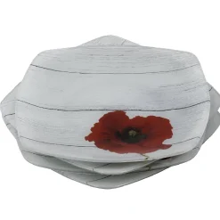 Gifi Assiette dessert coquelicot flower